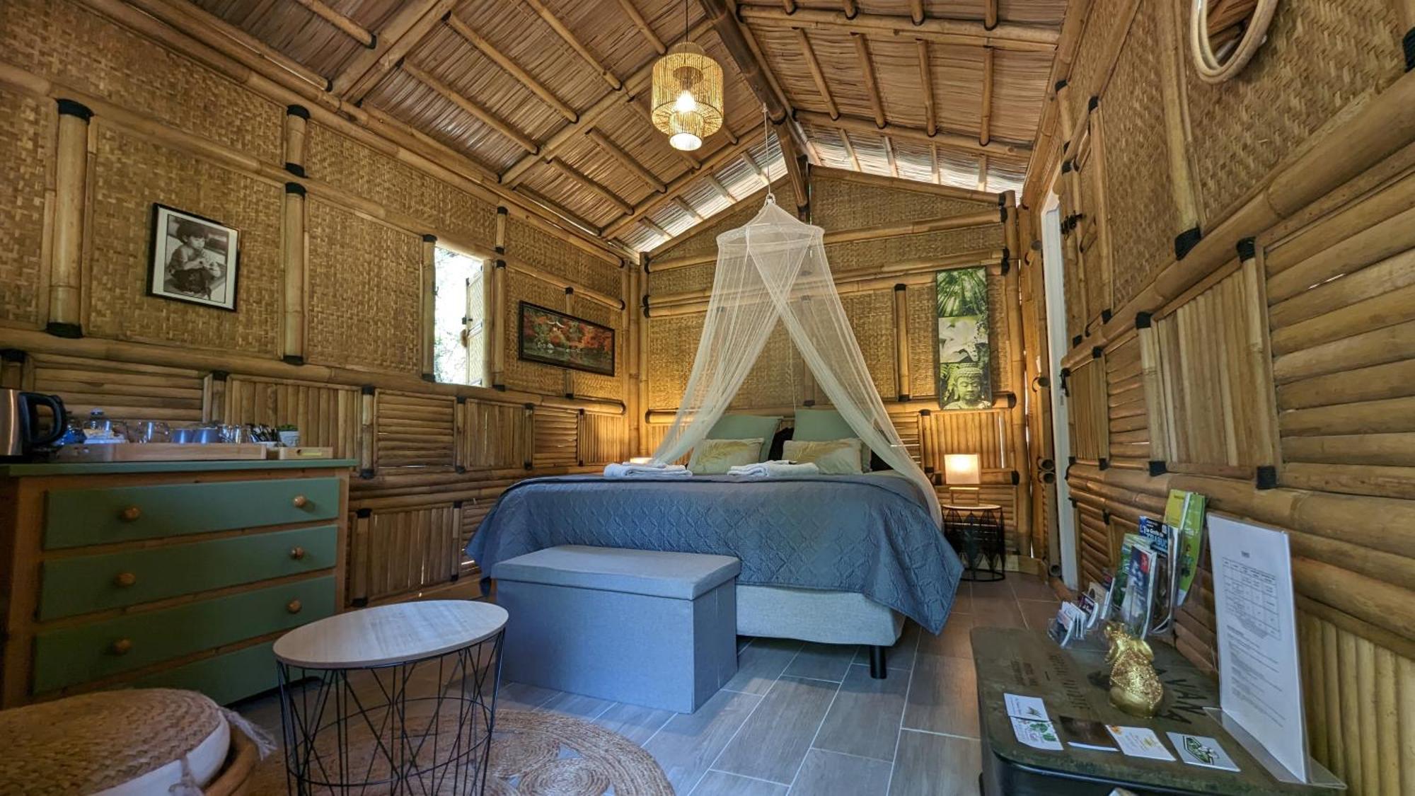 Suite Bambou Bien-Etre A Bali - Le Soleil Des Cevennes Saint-Jean-du-Gard Bagian luar foto