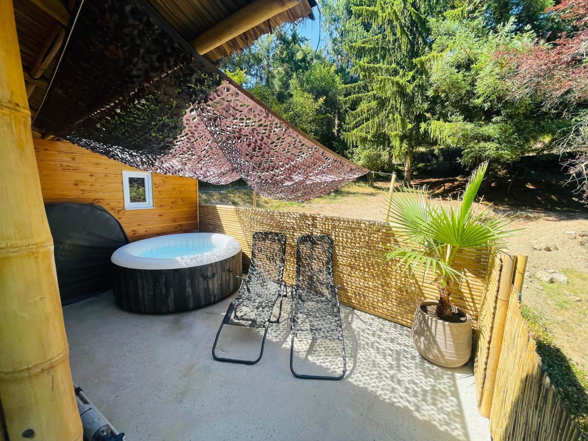Suite Bambou Bien-Etre A Bali - Le Soleil Des Cevennes Saint-Jean-du-Gard Bagian luar foto