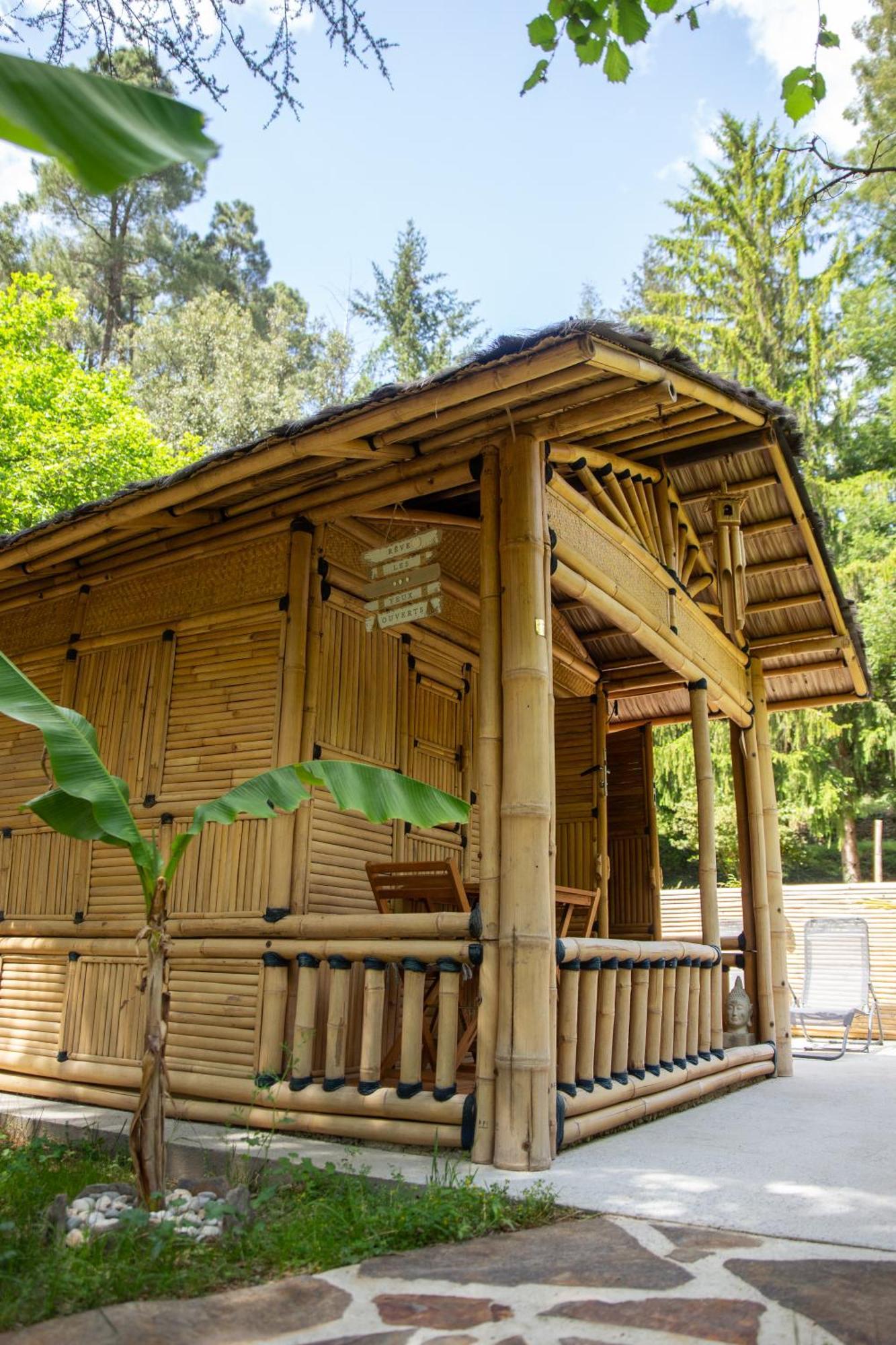 Suite Bambou Bien-Etre A Bali - Le Soleil Des Cevennes Saint-Jean-du-Gard Bagian luar foto
